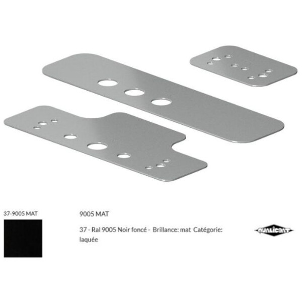 Kit de platines d’adaptation pour une antipanique version push