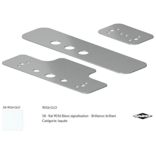 Kit de platines d’adaptation pour une antipanique version push