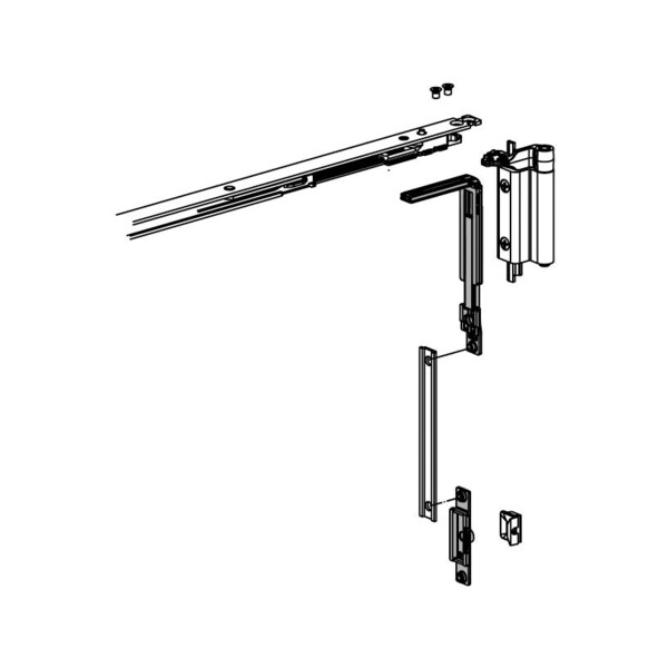 Kit renvoi d'angle et point de fermeture