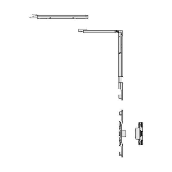 Kit renvoi + verrouillage ch180+