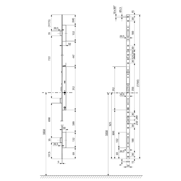 Kit serrure 809n / 819n