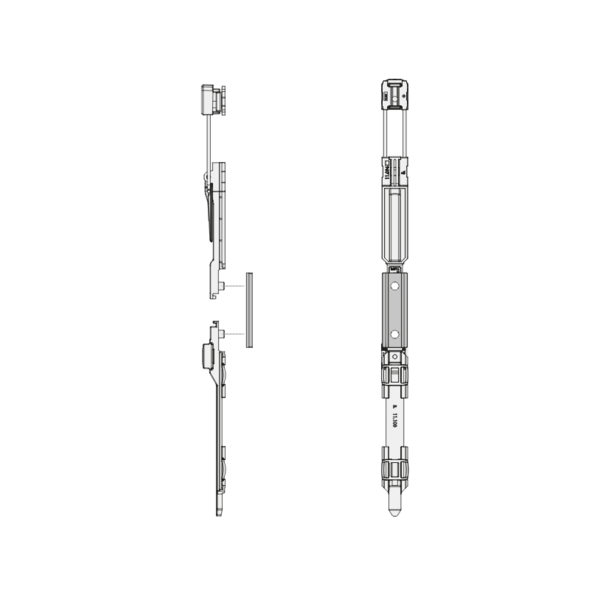 Kit verrou semi-fixe extensible
