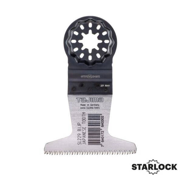 Lame de scie starlock multifonction bimetal 50x65mm denture japonaise