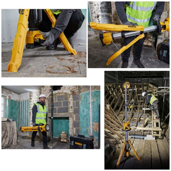 Lampe led trepied pour batt xr 18v (sans batt)