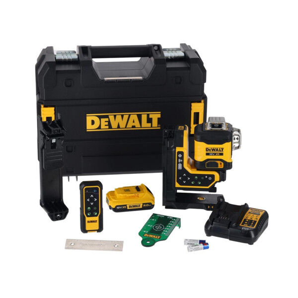 Laser multilignes 360° 18v support moto