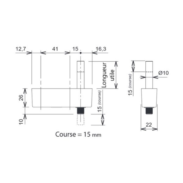 Limiteur d'ouverture à clé