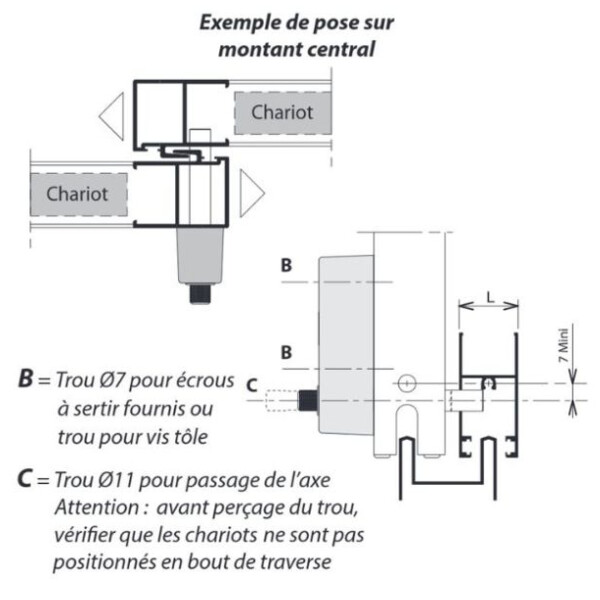 Limiteur d'ouverture à clé