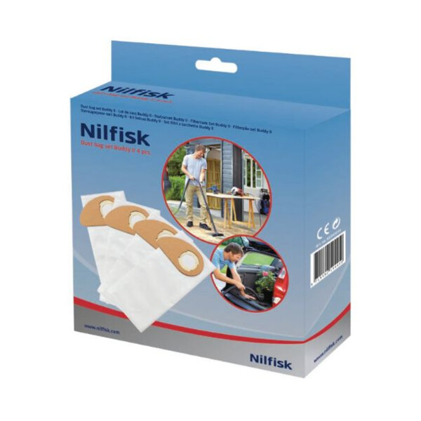 Lot 4 sacs aspirateurs pour buddy ii