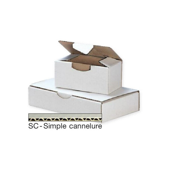 Lot 50x boites postale carton