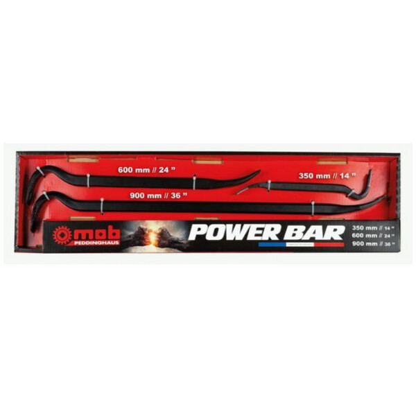Lot de 3 powerbar- pied de biche