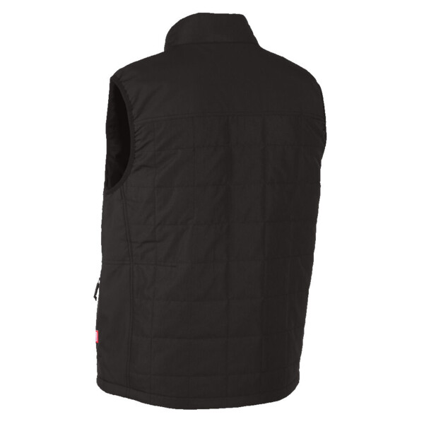 Veste chauffante noire sans manche ripstop m12 hpvbl2-0