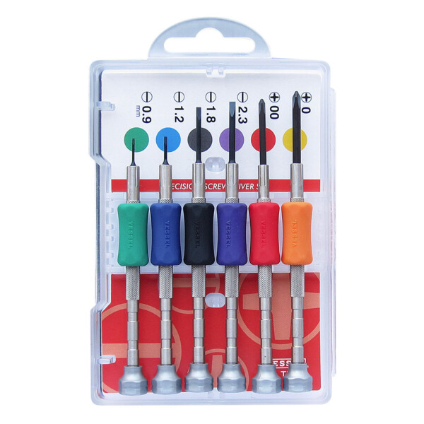 Tournevis de precision (jeu de 6)