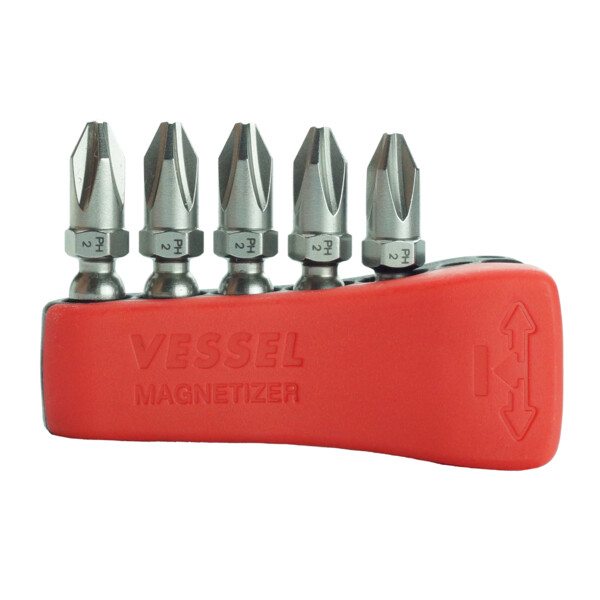 Embouts de vissage impact ball 30mm + etui magnetiseur (etui de 5)