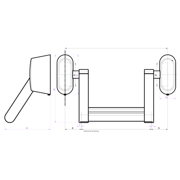 Mécanisme pour antipanique type a