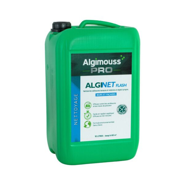 Nettoyant facades alginet flash 10l
