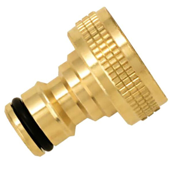 Nez de robinet rapide femelle laiton
