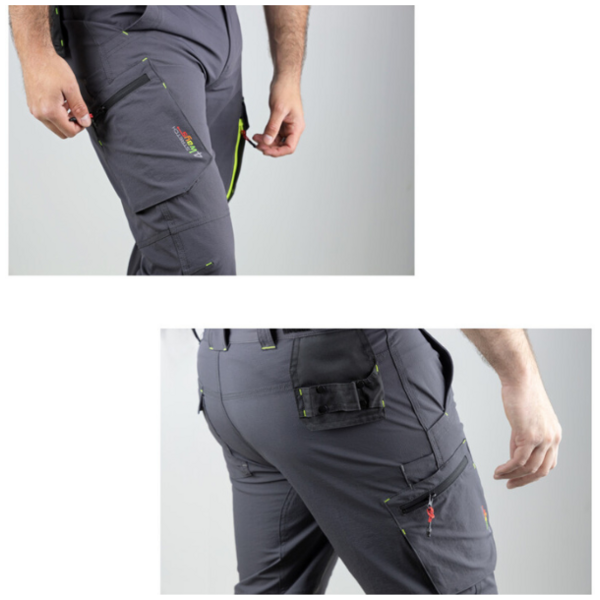 Pantalon solaire gris nuit