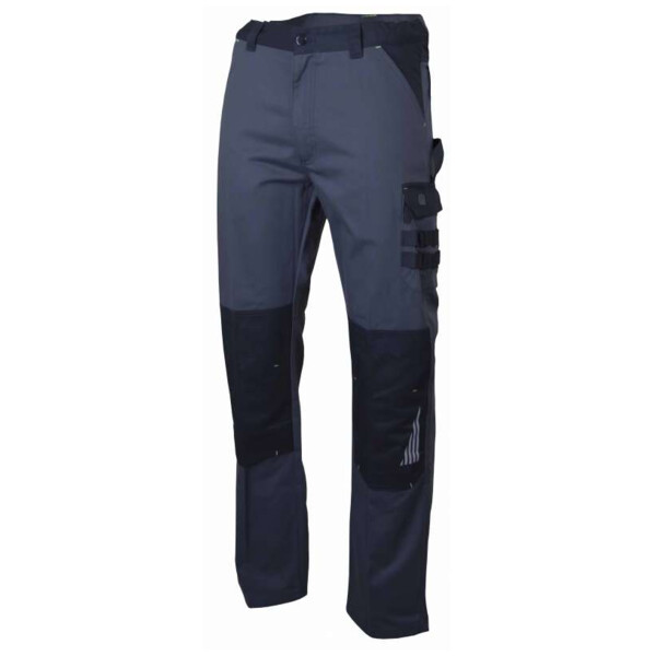 Pantalon sulfate gris/noir 60% coton