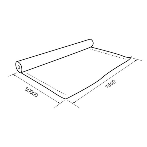 Pare pluie special bois ajoure multivap uv 1,5x50m