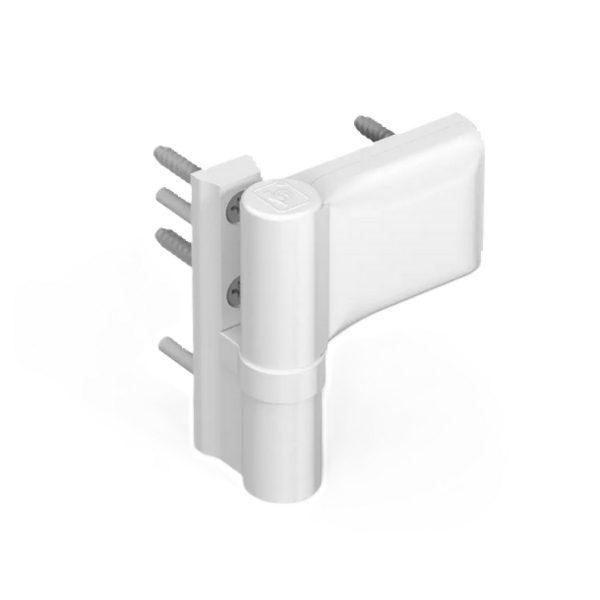 Paumelle pvc kt-sv par 1 - vis autoperforantes