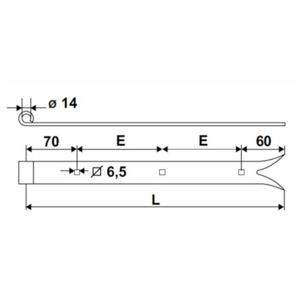 Penture queue de carpe