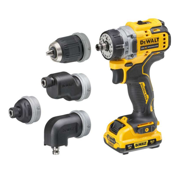 Perceuse visseuse 12v 3ah - 5 en 1 dcd703l2t