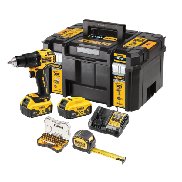 Perceuse visseuse à percussion 18v dcz100p2kt