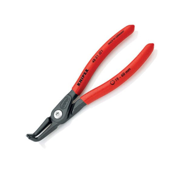 Pince coudée pour circlips intérieurs