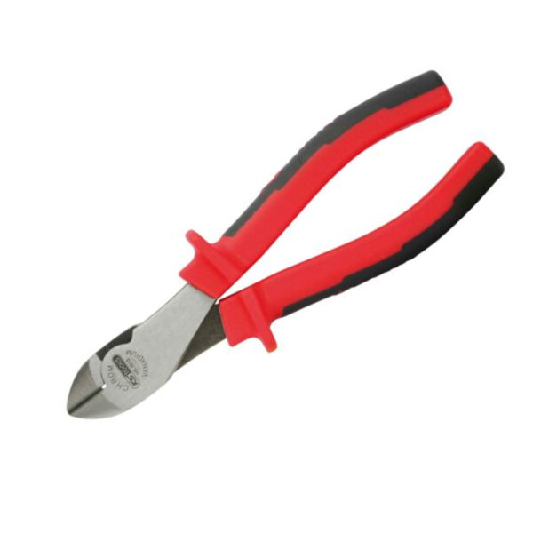 Pince coupante de cote ks, a poignees bi-composants