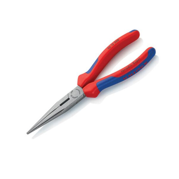 Pince demi ronde avec tranchant 200mm