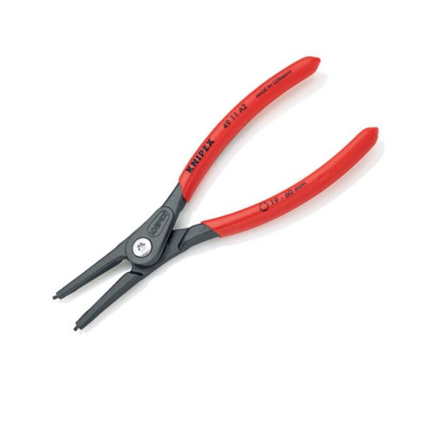 Pince droite à circlips extérieurs