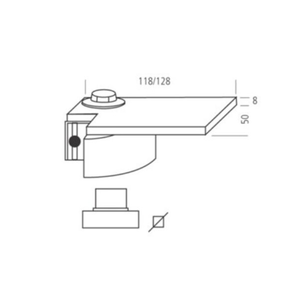 Pivot supérieur réglable