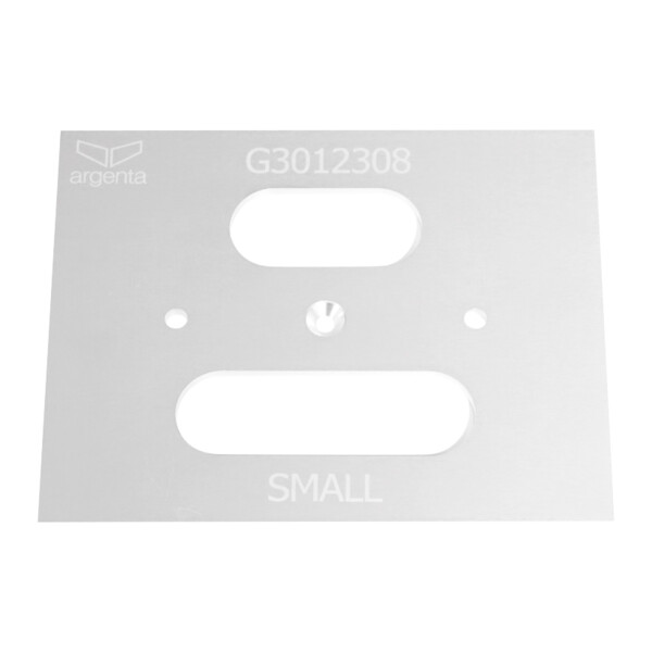 Plaque d'insertion pour gabarit paumelle