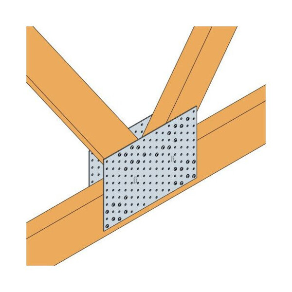 Plaque perforee acier galvanise np