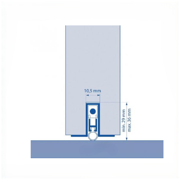 Plinthes automatiques ellen matic 3