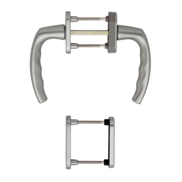 Poignée de porte-fenêtre  atlanta à clé saillie  normale