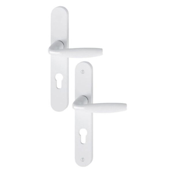 Poignée de porte large new-york entraxe 195 mm