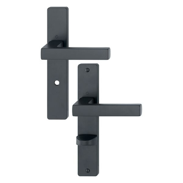 Poignée de porte large  toulon entraxe 195 mm