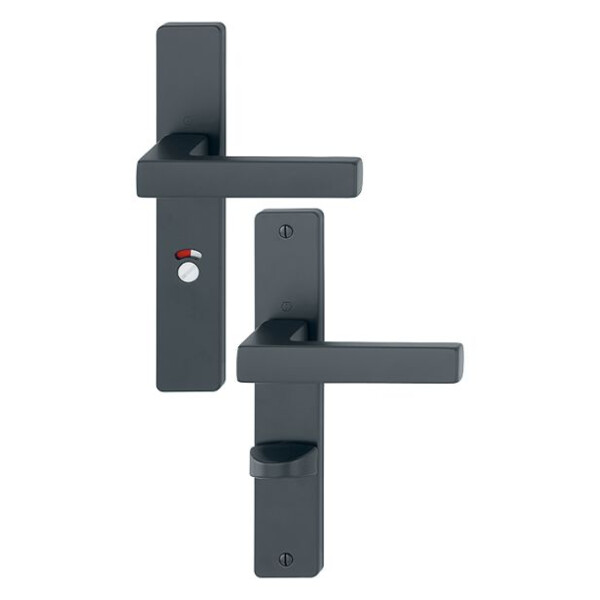 Poignée de porte large  toulon entraxe 195 mm