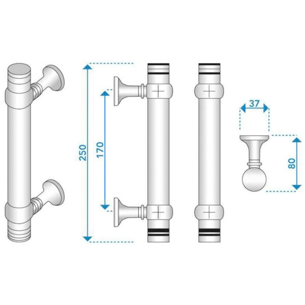 Poignée de tirage nemo
