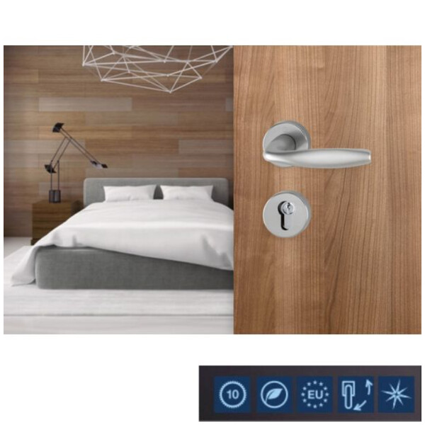 Poignée sur rosace new-york