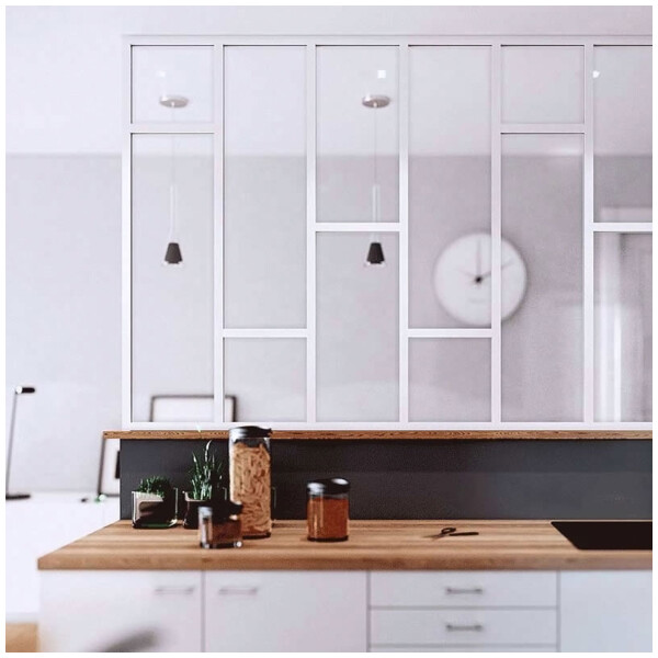 Profil cadre clip verrière v30