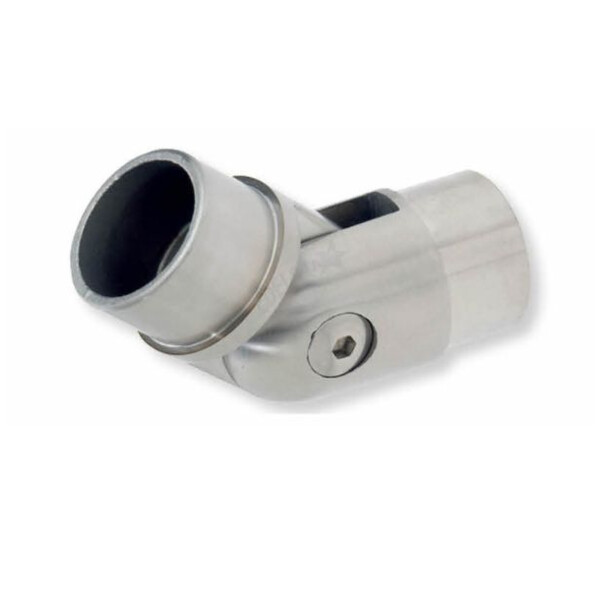 Raccord orientable tube main courante