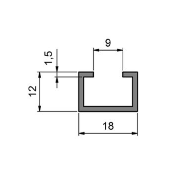 Rail support acier type 900