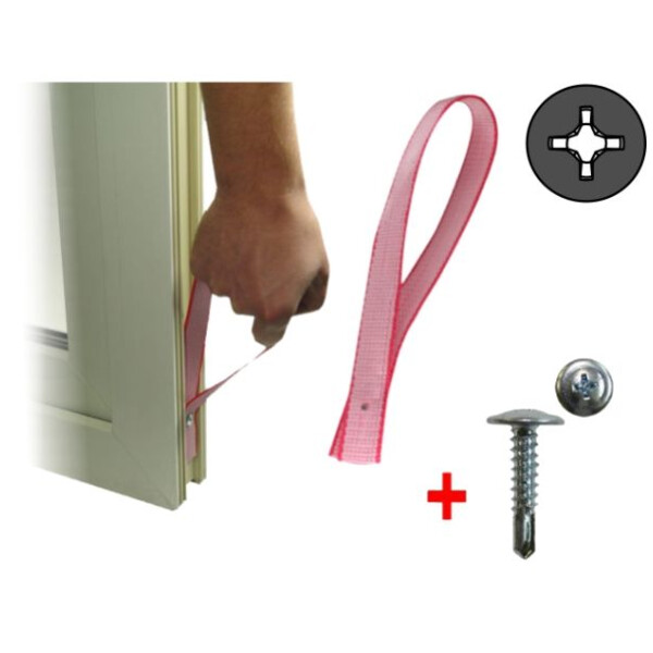 Sangles de transport + vis  x500