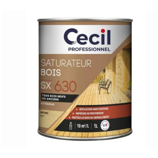 Saturateur bois jardin sx 630