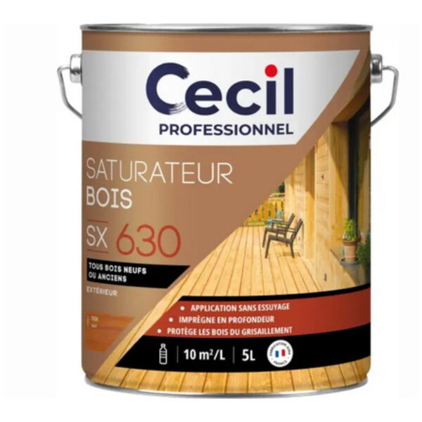 Saturateur bois jardin sx 630