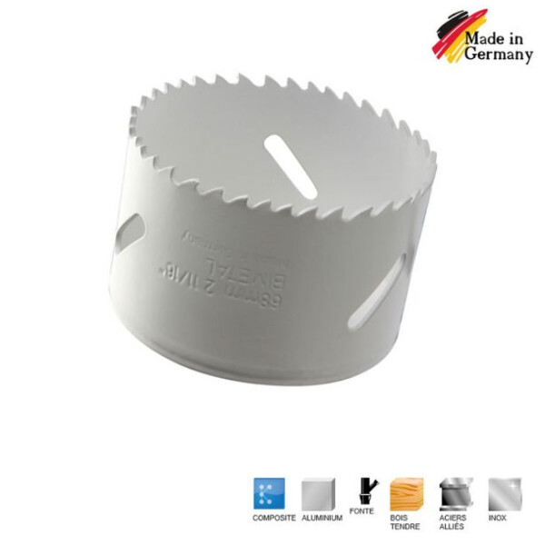 Scie cloche - trépan co 8%