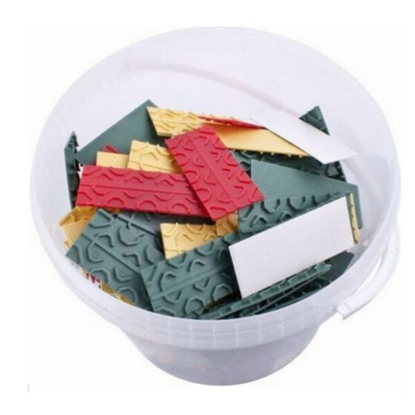 Seau de 400 cales de vitrage 24mm panachées