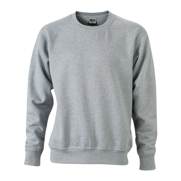 Sweat col rond 80% coton
